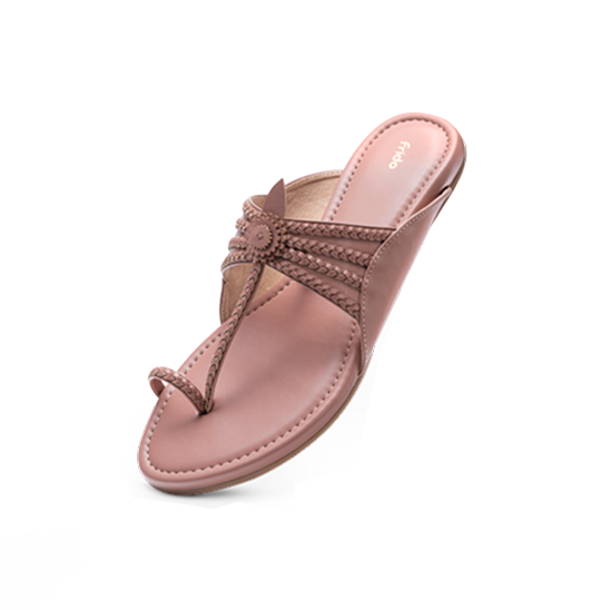 Frido Women's Ethnic Comfort Flat Sandal