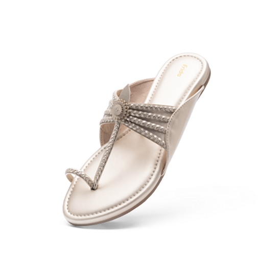 Frido Women's Ethnic Comfort Flat Sandal