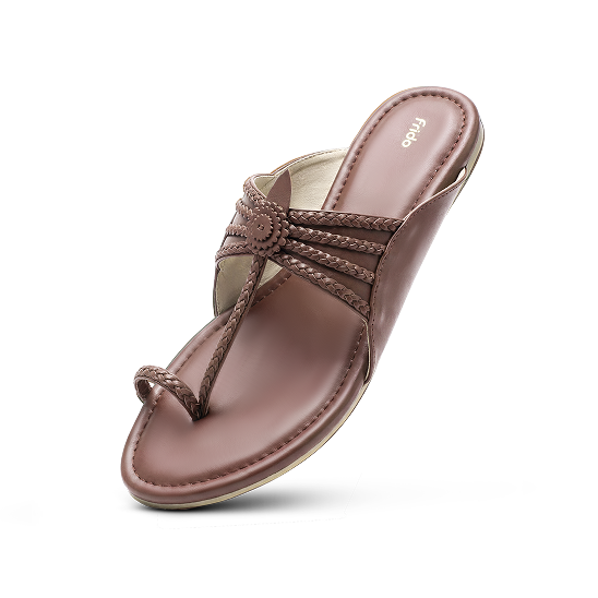 Frido Women's Ethnic Comfort Flat Sandal