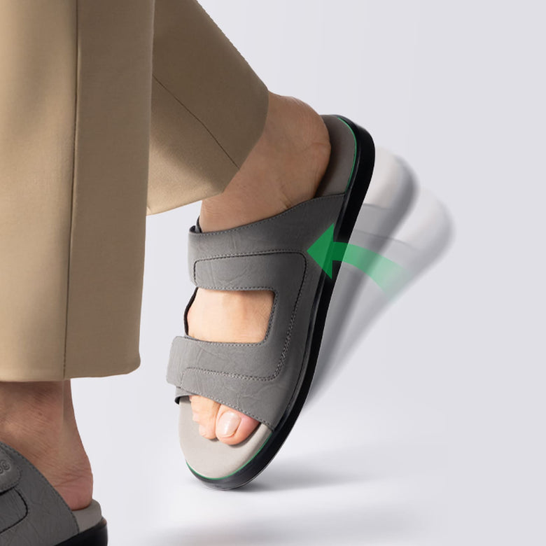 Ergonomic Bounce-Back Footbed For All Day Walking Comfort