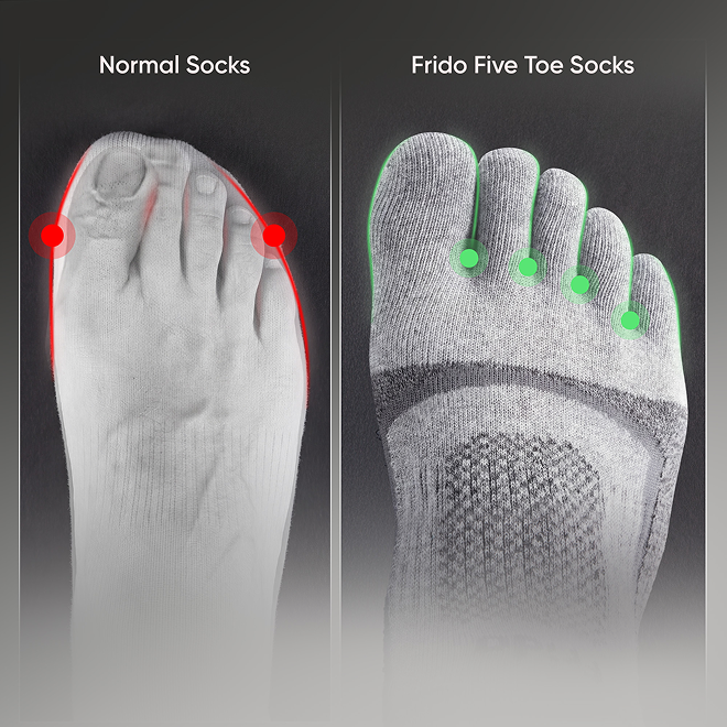 Blister Prevention Design That Reduces Toe Friction