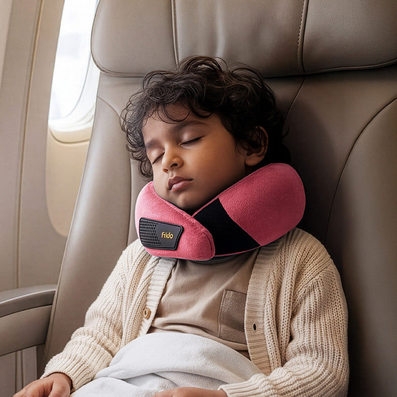 Child Sized Ergonomic Shape Maintains Natural Neck Alignment