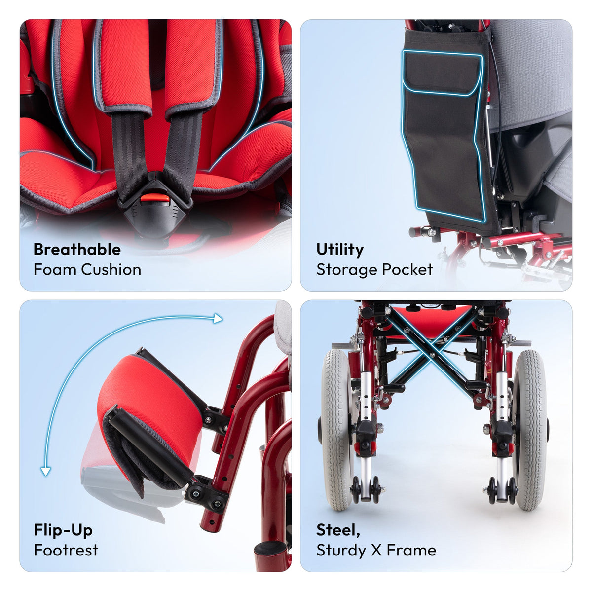 Frido Cerebral Palsy Pediatric Wheelchair