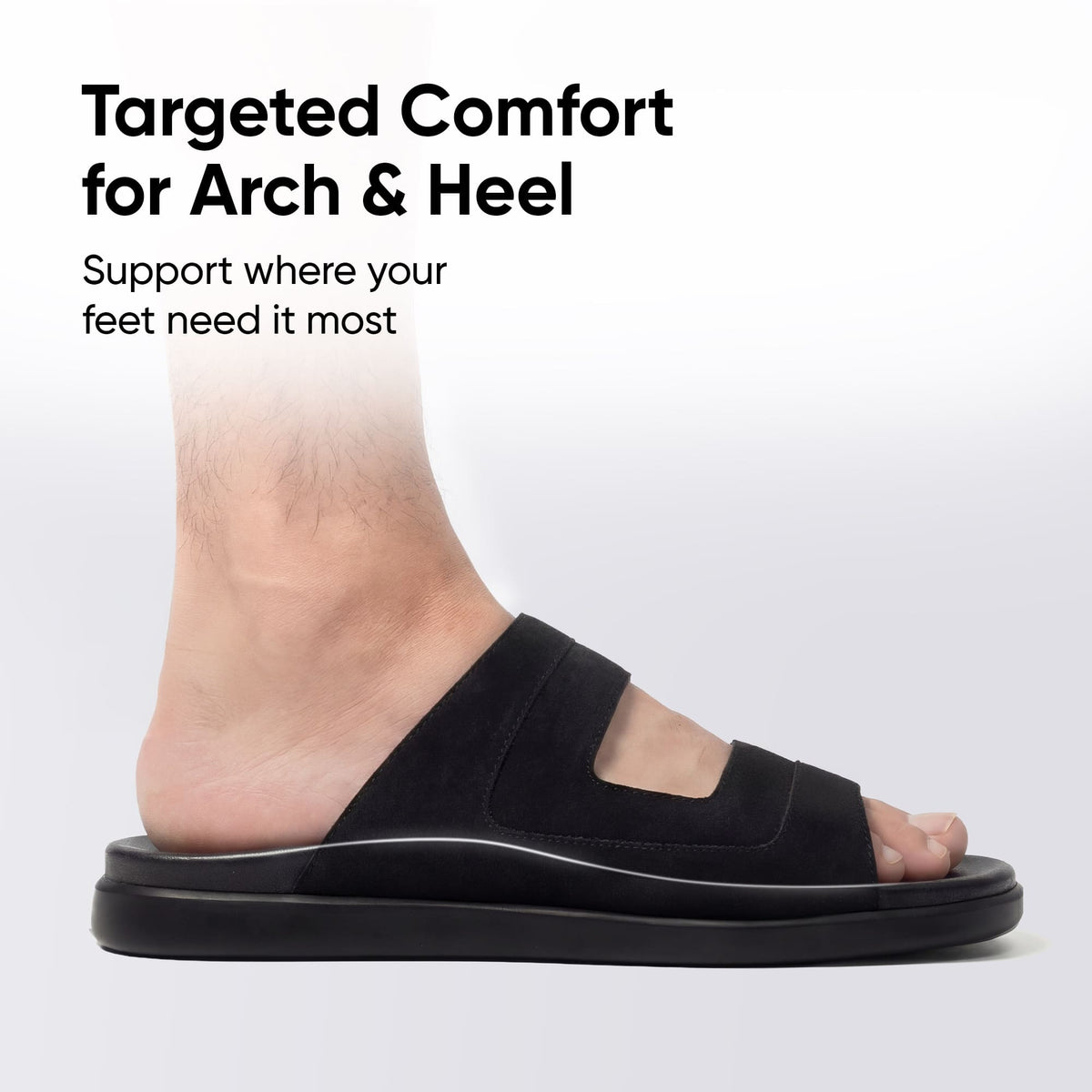 Frido Men's Comfort Dual Strap Sandals