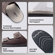 Frido Men's Comfort Dual Strap Sandals