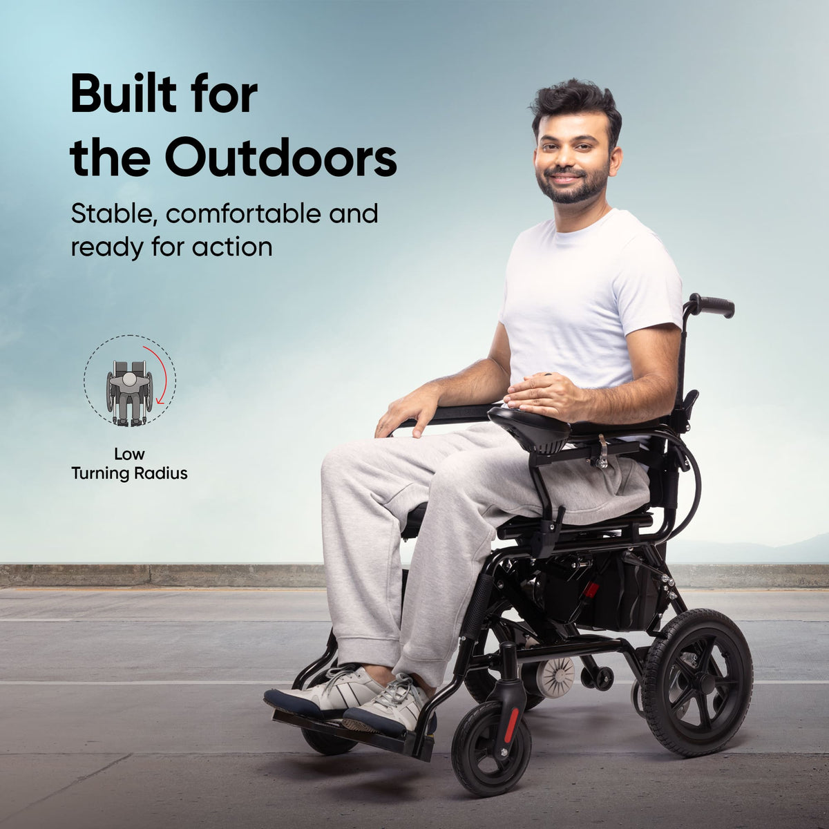 Frido Foldable Electric Wheelchair