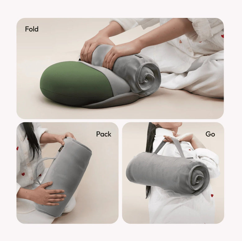 The Foldable,  Travel-Ready Pillow