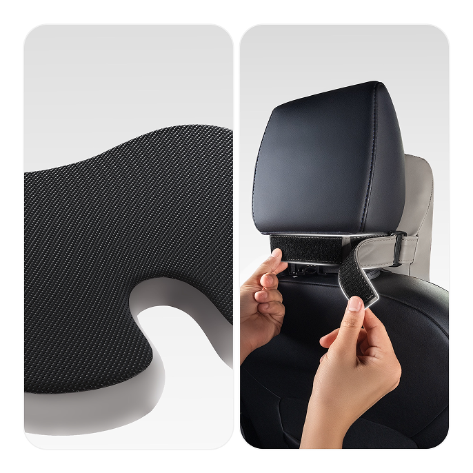Stays Secure With Anti-Skid Base And Adjustable Strap System
