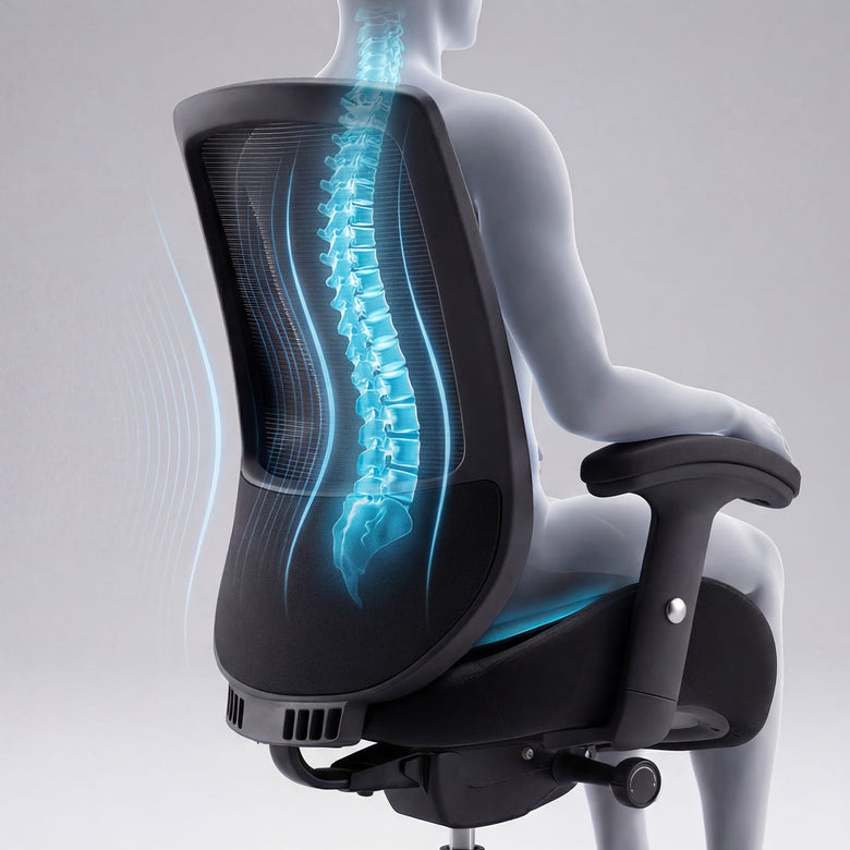 Breathable Mesh Backrest