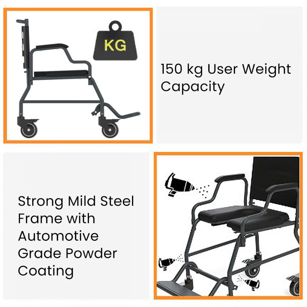 2000 Commode Wheelchair