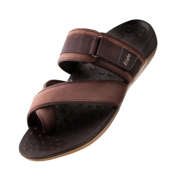 Frido Men's Orthotics Toe Ring Sandals