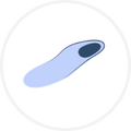 Deep Heel Cup, and Arch Support