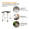 Frido Foldable Commode Stool