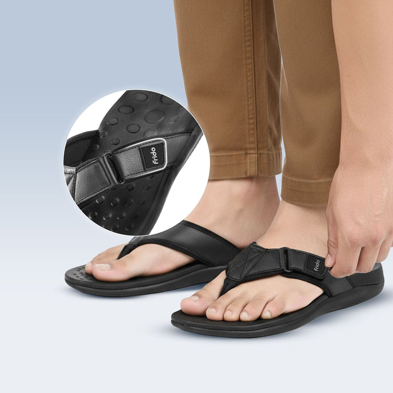 Adjustable V-Strap Fit For Personalized Daily Comfort