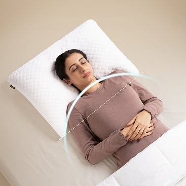 Ergonomic Concave Design That Maintains Natural Neck & Spine Alignment