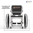 Prime SSS100 | Self Propelled Shower Commode Wheelchair