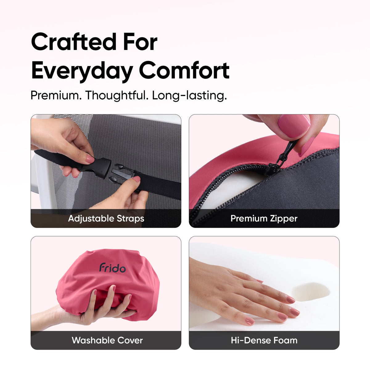 Frido Cloud Backrest Cushion