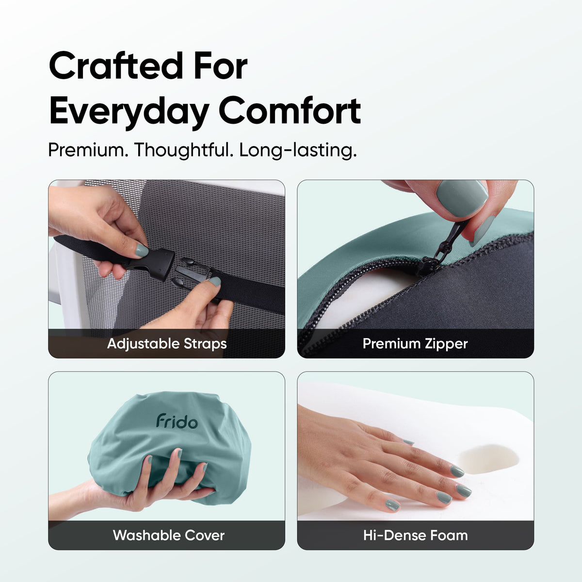 Frido Cloud Backrest Cushion