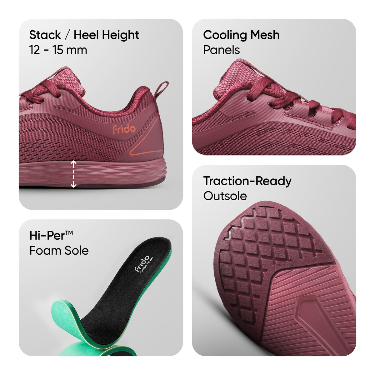 Frido Active Walking Shoes - Women's