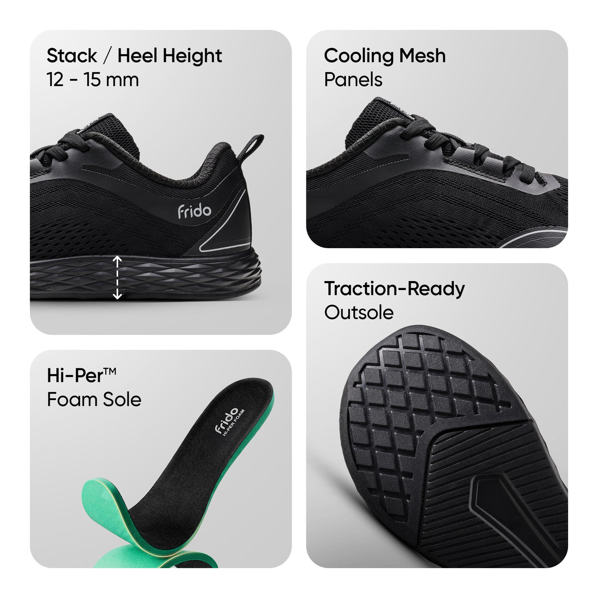 Frido Active Walking Shoes - Men's