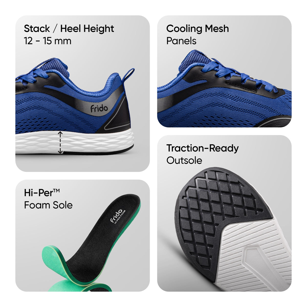 Frido Active Walking Shoes - Men's