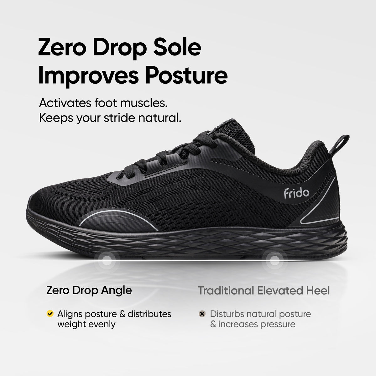 Frido Active Walking Shoes - Men's
