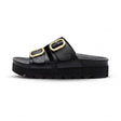 Frido Women's Arch Comfort Wedge Sandals - Buckle Strap