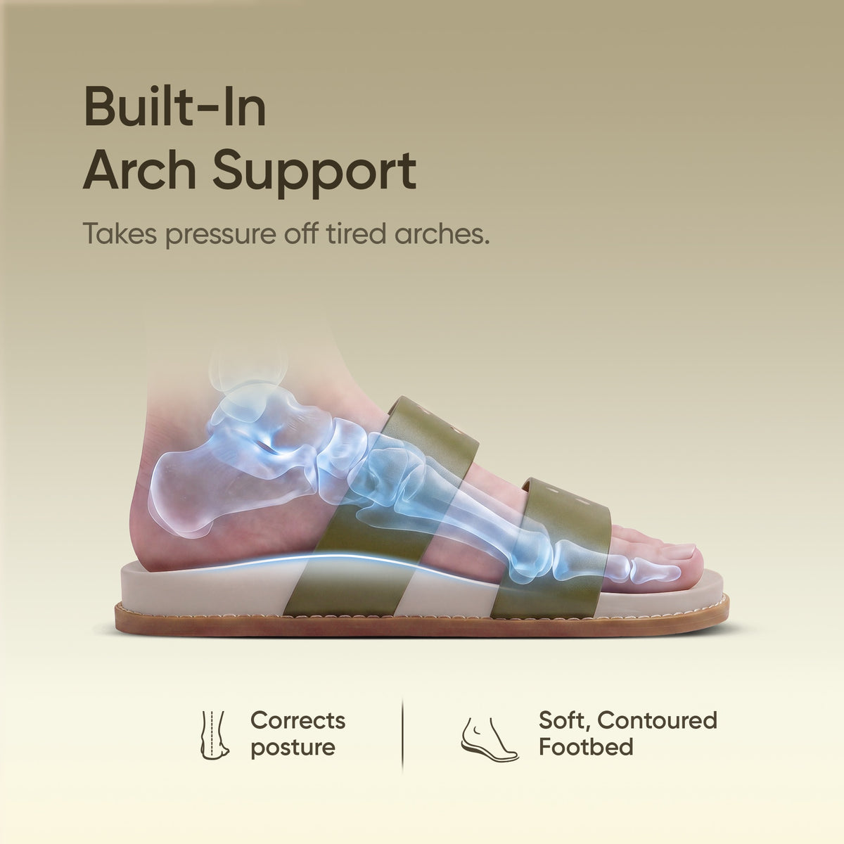 Frido Arch Comfort All Weather Sandals