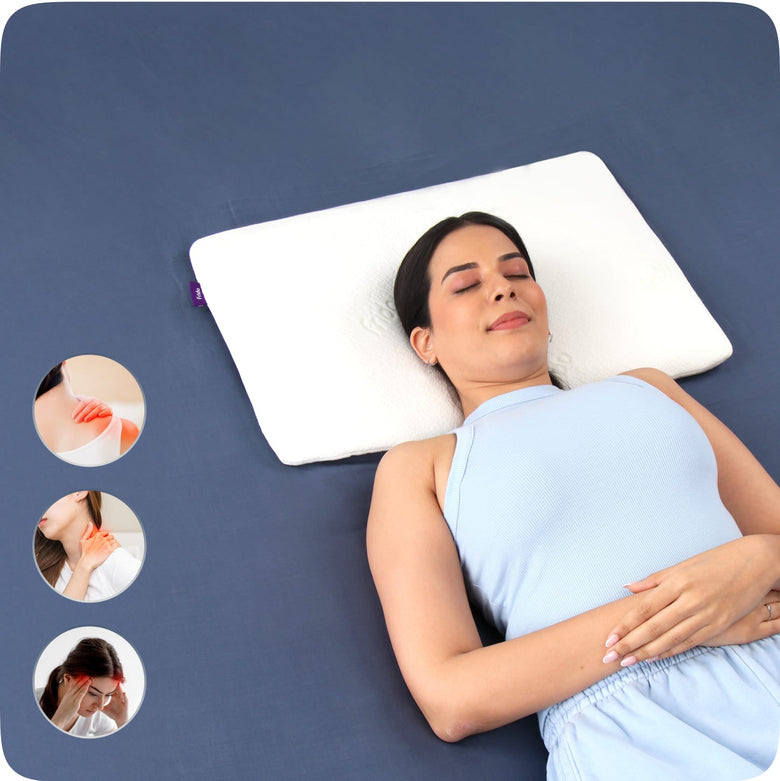 No more Neck or Shoulder Pain. Just better sleep!