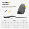 Frido Arch Support Insoles Rigid + Semi Rigid Combo