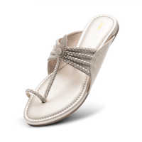 Frido Women's Ethnic Comfort Flat Sandal