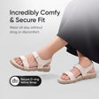 Frido Women's Cloud Comfort Back Strap Sandals