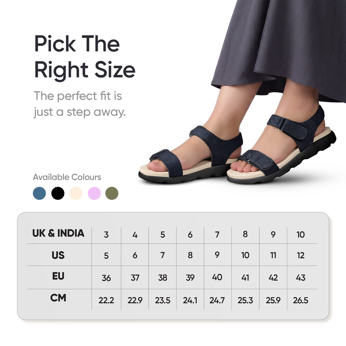 Frido Women's Cloud Comfort Back Strap Sandals
