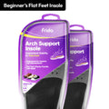 Helps with dynamic/partial flat feet
