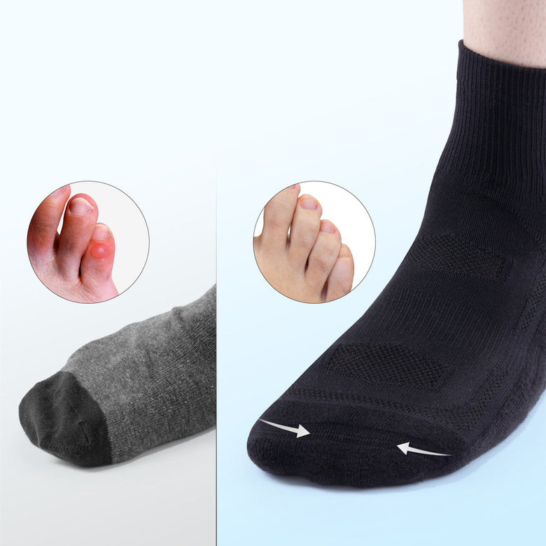 Reduces friction, prevents blisters