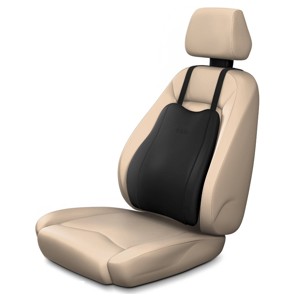 Frido Premium Car Back Rest Cushion