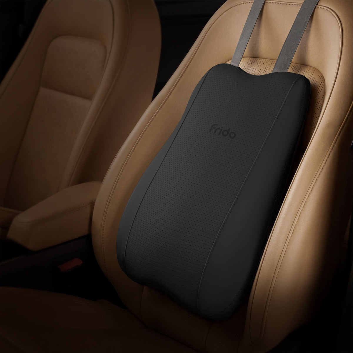 Frido Premium Car Back Rest Cushion