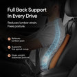 Frido Premium Car Back Rest Cushion