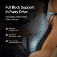 Frido Premium Car Back Rest Cushion