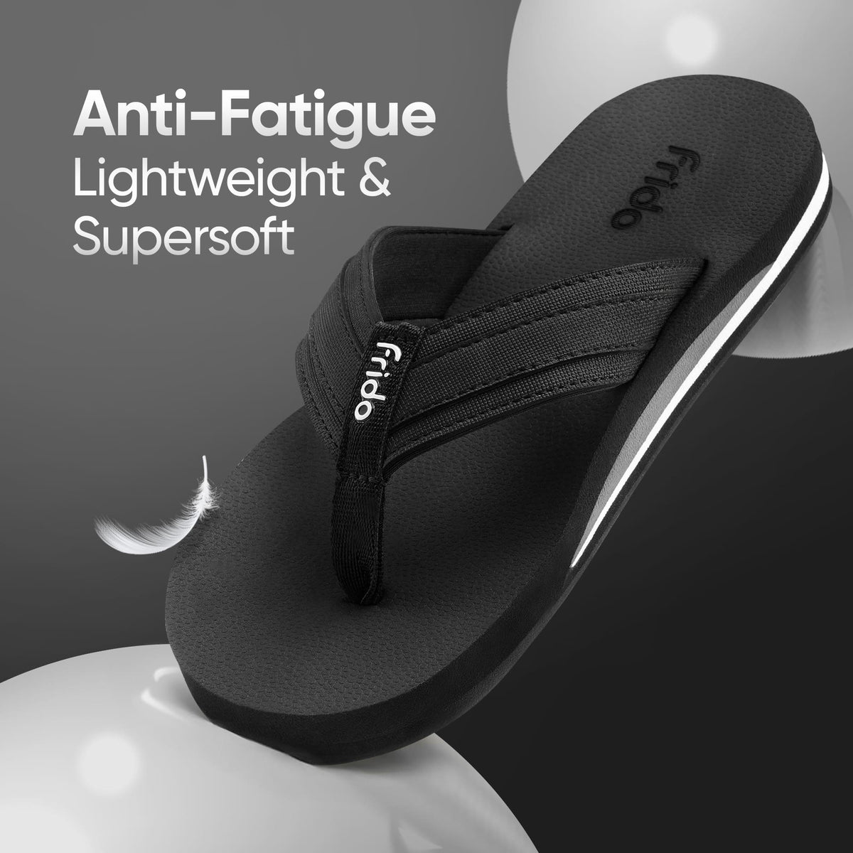 Frido Cloud Comfort Arch Support Slippers