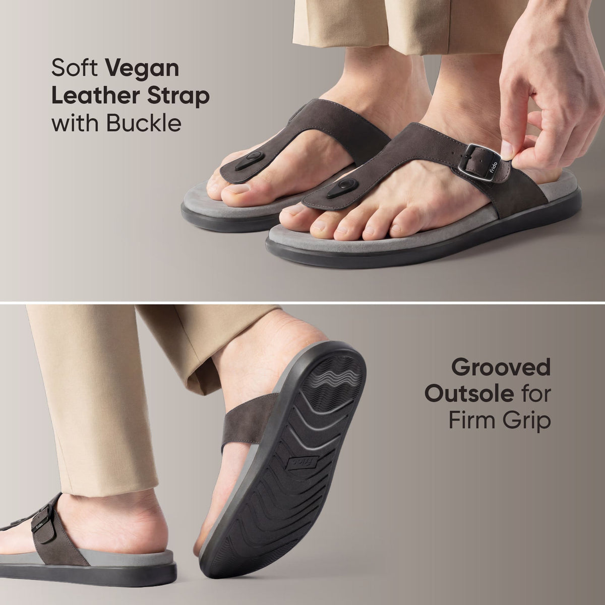 Frido Men's Cloud Comfort Sandal