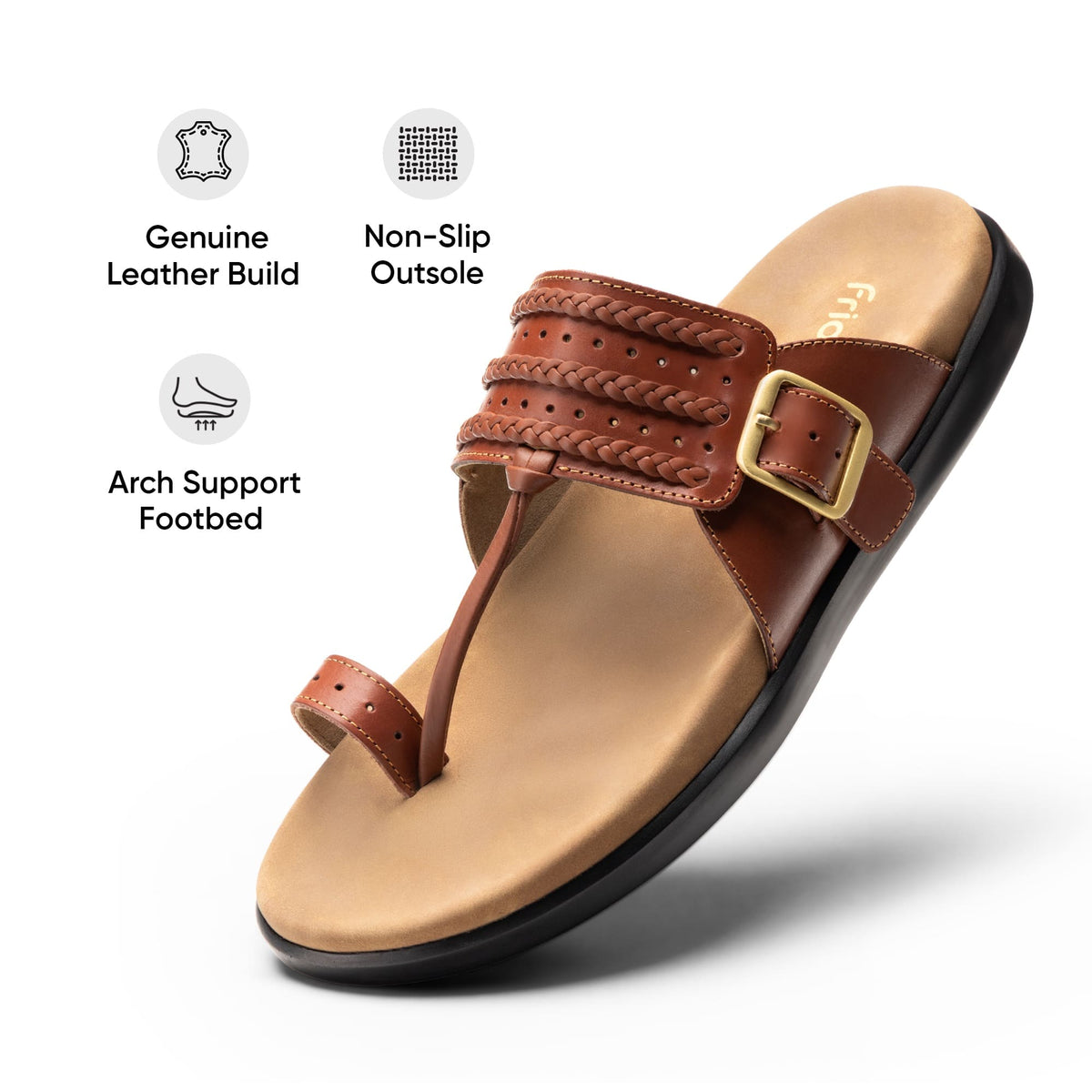 Frido Men's Arch Comfort Sandal