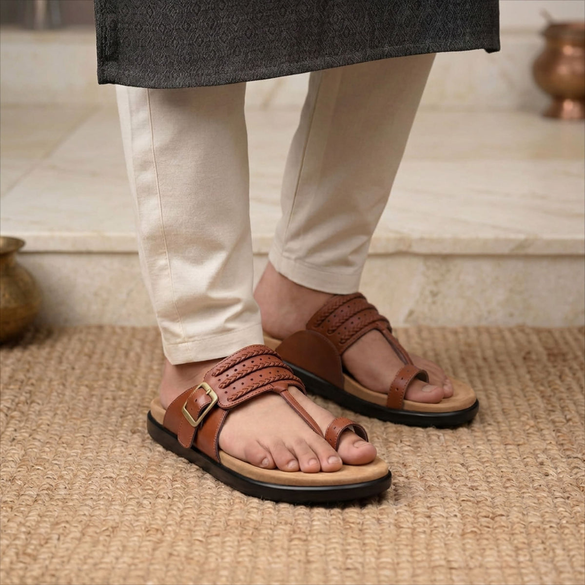 Frido Men's Arch Comfort Sandal