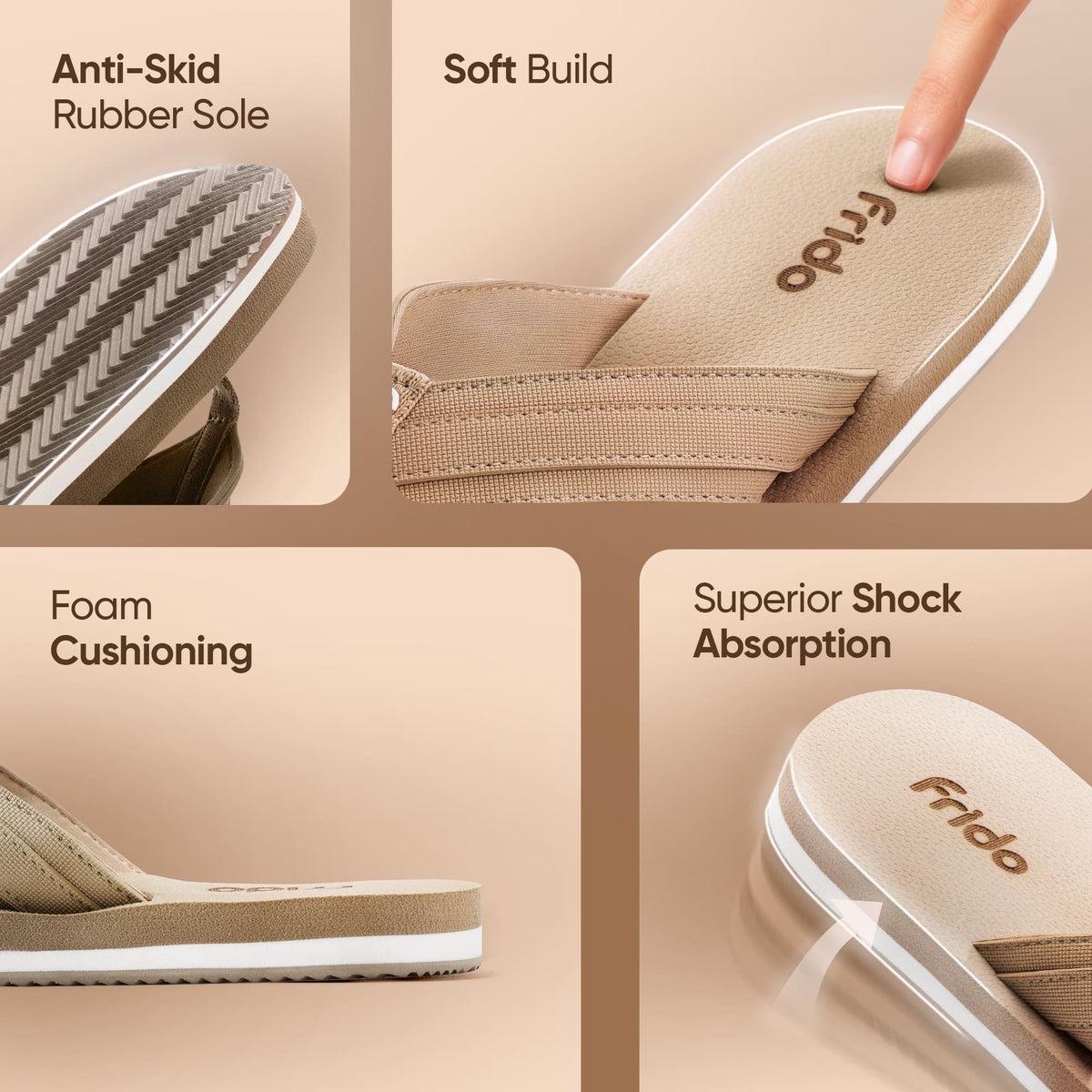 Frido Cloud Comfort Slippers