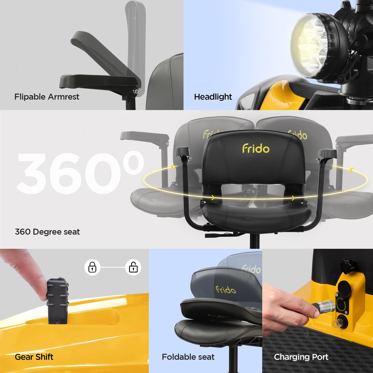 Frido Cruise Mobility Scooter