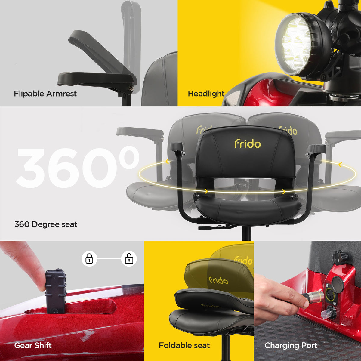 Frido Cruise Mobility Scooter