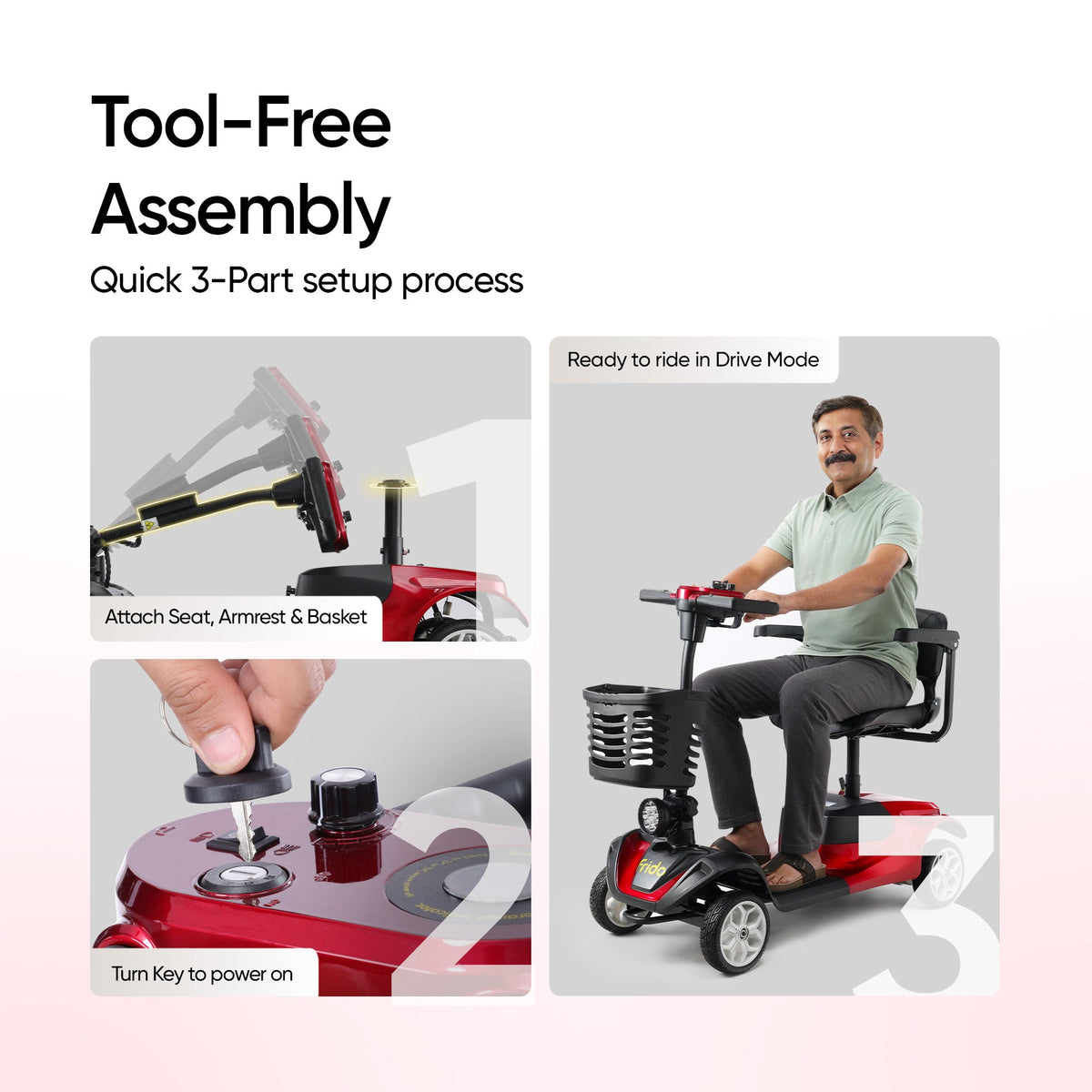 Frido Cruise Mobility Scooter