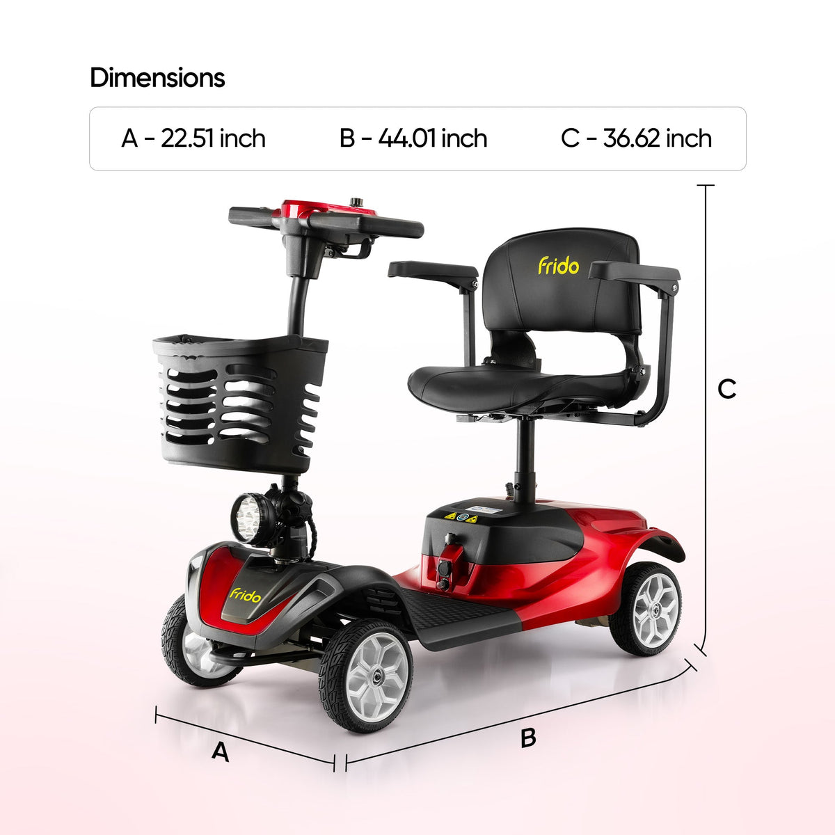 Frido Cruise Mobility Scooter