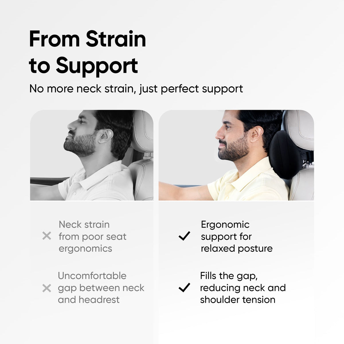 Frido Car Neck Rest Mini Pillow