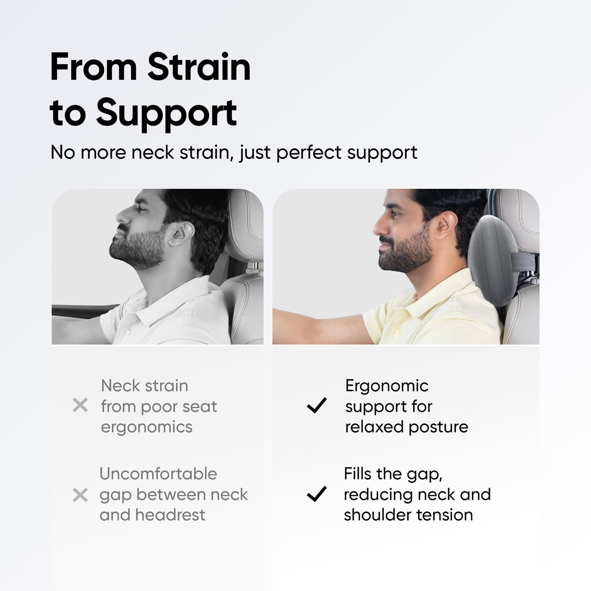 Frido Car Neck Rest Mini Pillow